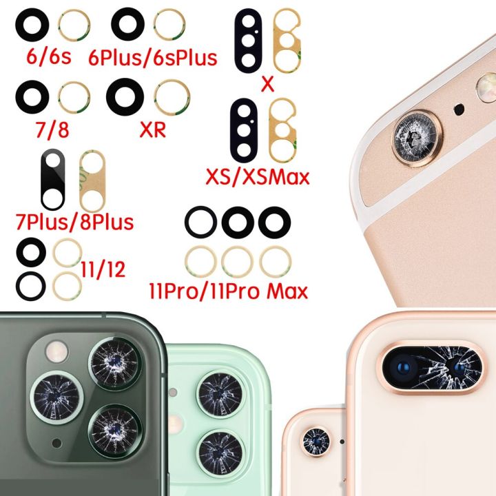 cod-nang20403736363-กล้องด้านหลังเลนส์กระจกสำหรับ-iphone-x-xs-xr-6-6p-6s-6sp-7-7-7p-8-plus-11-pro-max-พร้อมด้วยอะไหล่สำหรับซ่อมกาว