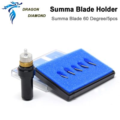 5pcs Vinyl Sticker Cutter Machine Blade 60degree summa knife 1pcs Summa blade holder for summa cutting plotter