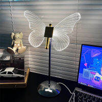 Butterfly Lamp โคมไฟผีเสื้อ โคมไฟตั้งโต๊ะ โคมไฟ3แสง