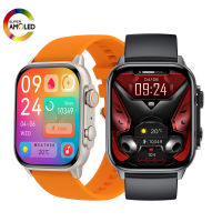 หน้าจอ AMOLED Smart Watch Ultra Always-On Display Sports Fitness Tracker Bluetooth Call Women Men Smartwatch For Android Apple