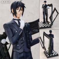 Toystore 25Cm อะนิเมะ ARTFX J บัตเลอร์สีดำ Book Of Circus Sebastian Michaelis 1/8 Complete PVC ชุดฟิกเกอร์แอคชั่นโมเดลของเล่นเด็ก Dolll