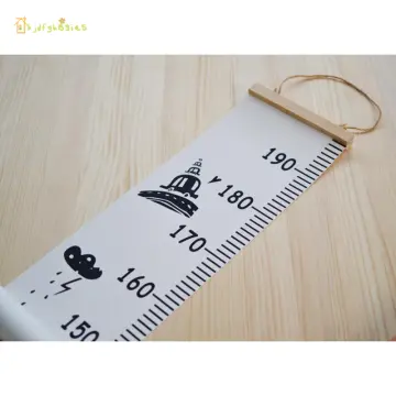 Portable Roll-up Height Chart Kids Height Tape Measure
