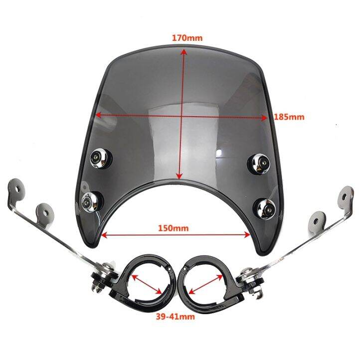 motorcycle-windscreen-windshield-aluminum-39mm-41mm-fits-for-sportster-xl-883-1200-models-2004-2005-2006-2007-2008-2019