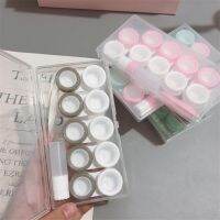 Contact Lens Case Eye Contact Lens Box Women Travel Contact Lenses Case Leakproof Container Lenses Box For Display Box