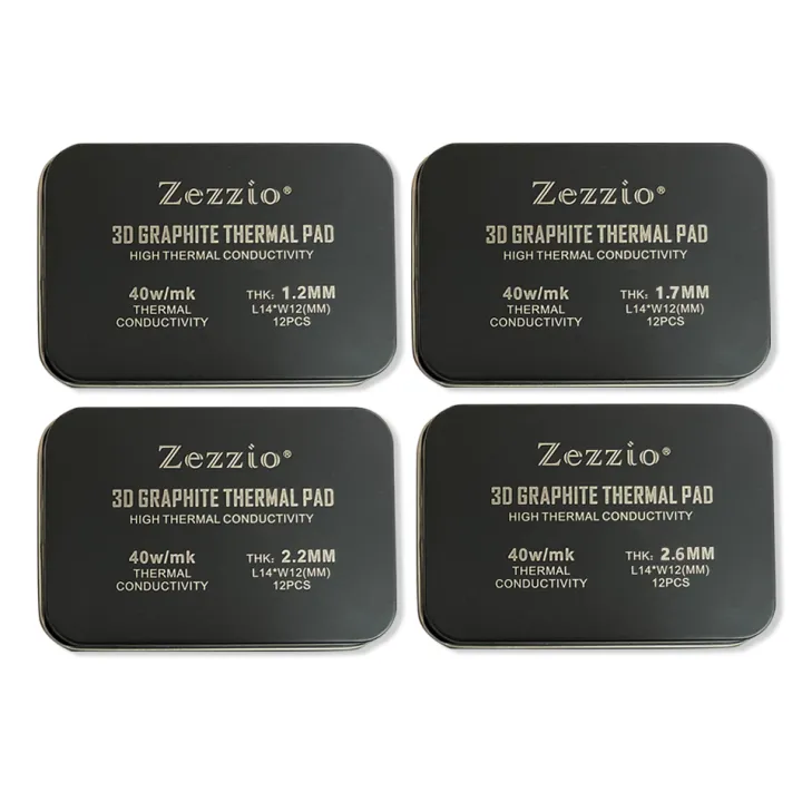 Zezzio 3D Graphite Thermal Pad 40Wm.k Memory Thermal Grease Pad ...