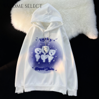 SALOME SELECT เสื้อฮู้ด เสื้อแขนยาวอบอุ่น หลวมและสบาย ล้ำสมัย สบาย คลาสสิค สไตล์ WWY23933RG 42Z231018