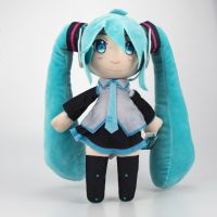 Bandai Traditional Hatsune Miku Animation 28Cm Plush Doll Girl Gift Room Decoration Pillow Creative Birthday Gifts Toy For Kids