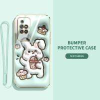 เคสโทรศัพท์สำหรับ Xiaomi Redmi 10 Prime 2022กระต่ายน่ารักการ์ตูน Pacha ลายสุนัขฝาครอบด้านหลังกันกระแทกป้องกันรอยขีดข่วนป้องกันการตกหล่นสายคล้อง