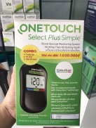 Máy thử đường huyết Onetouch selecht plus simple