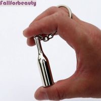 【A COOL】 FALLFORBEAUTY Camping Opener Travel Key Ring Chain Zinc Alloy Outdoor Hiking Beer Wine Bottle Shaped/Multicolor