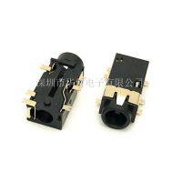 100pcs 3.5mm headphone socket Audio socket PJ 342 Surface mounted 6 feet Double track gold plated PJ342