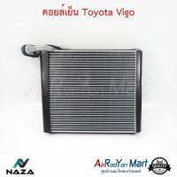 คอยล์เย็น Toyota Vigo โตโยต้า วีโก้ อัลติส 2008,อัลติส 2010 เครื่องดูโอ,อัลติส 2014,คอมมูเตอร์ 2004 (ตู้หน้า),ฟอร์จูนเนอร์ 2004 (ตู้หน้า) #ตู้แอร์