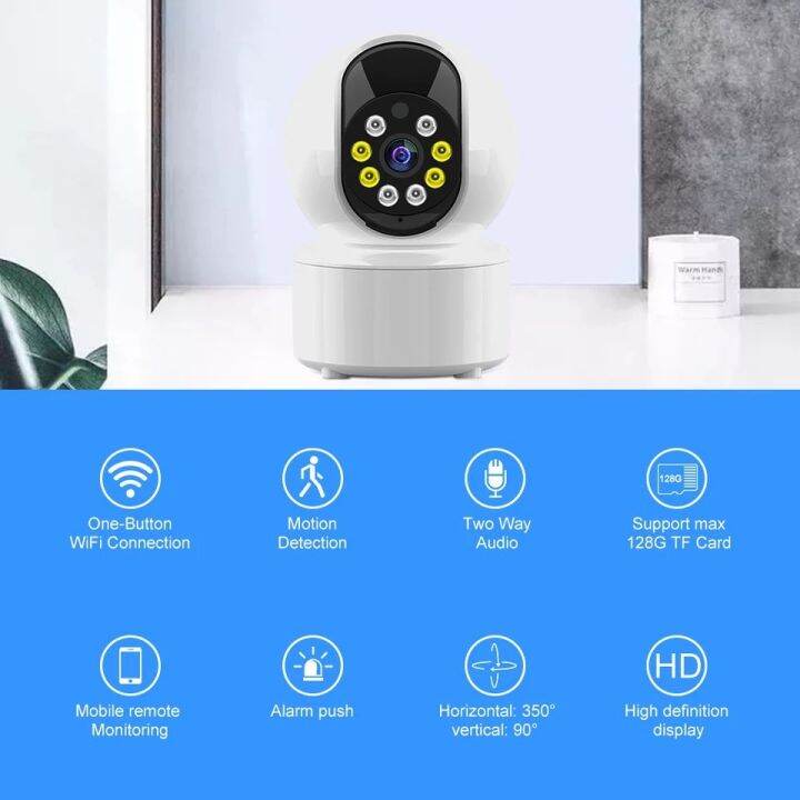 icsee-smart-home-wifi-กล้อง-ip-ไร้สายการเฝ้าระวัง-two-way-audio-กล้องวงจรปิดเด็กความปลอดภัยในร่มกล้องกลางคืนภาพเป็นสี