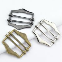 5pcs/package New Apron Shoulder Strap Adjustment Metal Vest Double Pin Buckle Belt Buckle Clothing Decorative Accessories Button Haberdashery