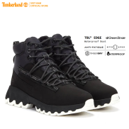 SALE TIMBERLAND Giày Boots Thể Thao Nữ GS Edge Boot WP Black Nubuck