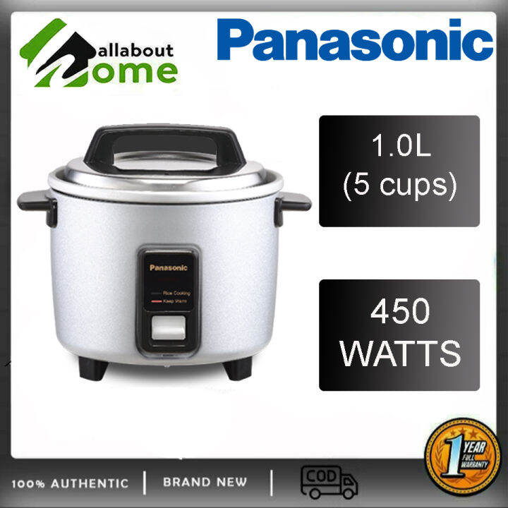 Panasonic 1.0L Automatic Rice Cooker MultiCooking SRY10GL (Silver