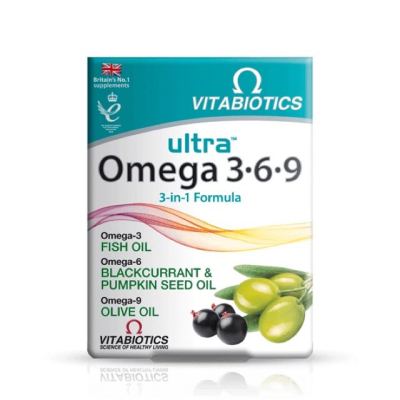 Vitabiotics Ultra Omega 3•6•9 3-in-1 Formula
