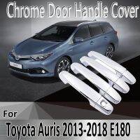 【car parts】สำหรับโตโยต้า Auris E180 Hatchback (AU) Scion IM 2013 2018สติกเกอร์จัดแต่งทรงผมตกแต่งโครเมี่ยมมือจับประตูปกอุปกรณ์เสริมในรถยนต์