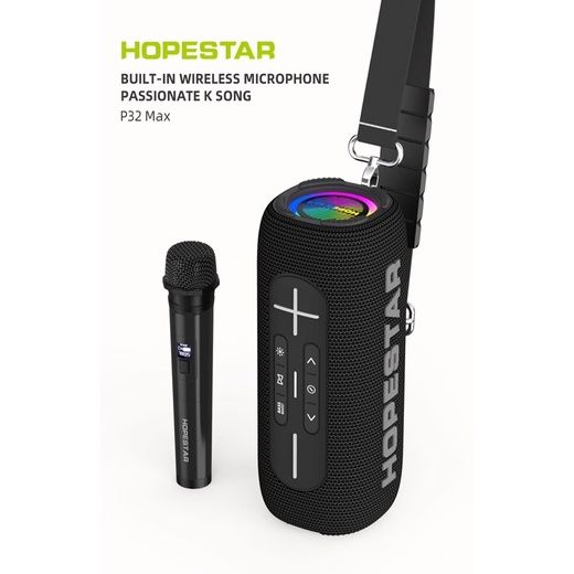 new2022-ของแท้100-hopestar-p32max-ลําโพงซับวูฟเฟอร์-บลูทูธ-แบบพกพา-พลังงานสูง-พร้อมไมโครโฟน-แถมไมโครโฟน-1-ตัว