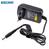 อะแดปเตอร์ที่เข้ากันได้ตัวแปลงพลังงาน ESCAM 12V 2A AC 100V-240V อะแดปเตอร์แปลง DC 12V 2A 2000mA แหล่งจ่ายไฟ EU UK AU US ปลั๊ก5.5Mm X 2.1Mm สำหรับกล้อง IP CCTV