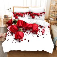 【hot】◆ Set 2/3 Pieces Duvet Cover Sets Pillowcase Microfiber Bed King Size