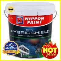 สีน้ำทาภายใน NIPPON PAINT HYBRIDSHIELD BASE C กึ่งเงา 2.5 แกลลอนINTERIOR PAINT NIPPON PAINT HYBRIDSHIELD BASE C 2.5GL SEMI-GLOSS **ด่วน ของมีจำนวนจำกัด**