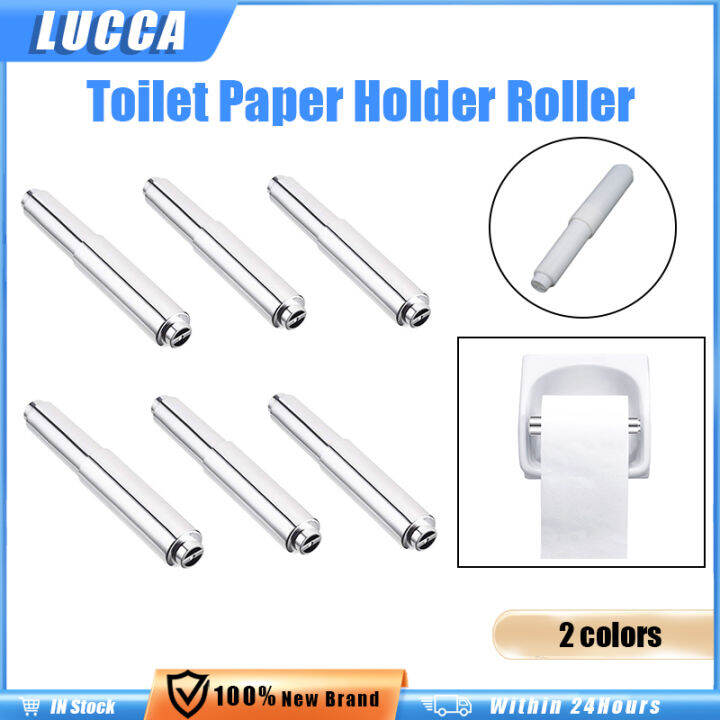 Spring Loaded Roller Tissue Roll Replacement Roller Retractable Plastic