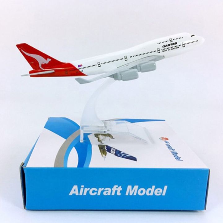 16cm-1-400-boeing-b747-400-model-qantas-australia-airline-with-base-alloy-kangaroo-icon-aircraft-plane-display-model-collection