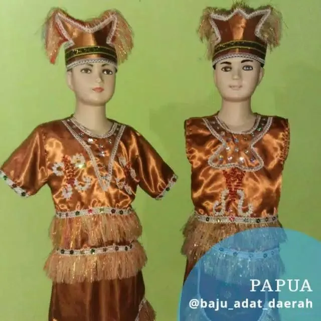 baju adat papua atau irian jaya anak anak | Lazada Indonesia