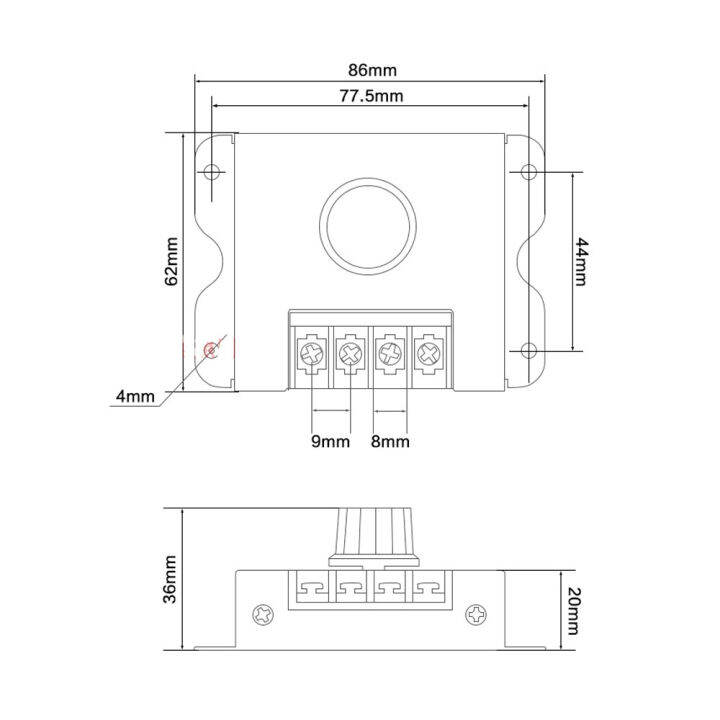 pcbfun-30a-dc12-24v-1w-ลูกบิดไฟพร้อมตัวควบคุมแถบไฟ-led-อุปกรณ์ปรับแสงไฟสูงแถบที่ทำให้สว่างน้อยลงไฟหรี่