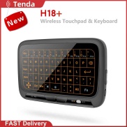 2.4GHz Air Mouse Keyboard Plug And Play Full Screen Touch QWERTY Keyboard