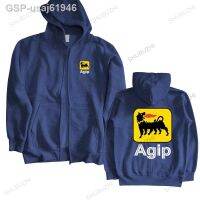 สไตล์ตามท้องถนนขนส่ง Gota Dos Homens Outono Preto Hoody Novo Agip แข่งน้ำมันบริษัท Logotipo Shubuzhi Moletom De Algodão Masculino Com Capuz