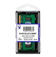 8GB (8GBx1) DDR3L 1600MHz SO-DIMM RAM (หน่วยความจำ) KINGSTON (KVR16LS11/8WP)