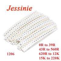 500pcs 1206 SMD Resistors Kit Assorted Kit 5% Sample Kit Sample Bag DIY Kit Electronic Component 25 Values*20pcs