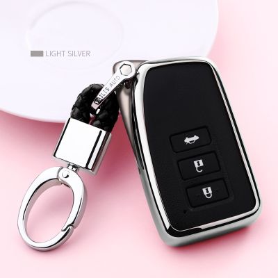 เคสกุญแจ TPU คุณภาพ2019สูงสำหรับ Lexus Key Key NX200 ES200 250 RX200t ES RS GS เป็น LX ซีรี่ย์ NX อ่อน Fob สำหรับกุญแจรถ