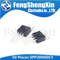 50pcs/lot SPP20N60C3 20N60C3 TO-220 Power Transistor WATTY Electronics