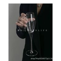 Wholesale red wine glass crystal champagne glass sparkling wine goblet set household creative wine glass glass