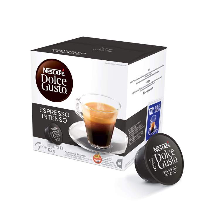 Nescafe Dolce Gusto Espresso Intenso น้ำหนัก 112 กรัม exp31/03/24