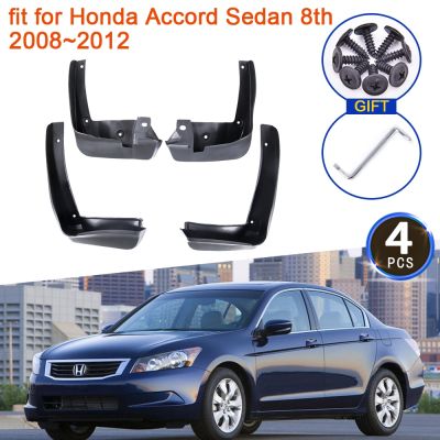 【hot】❏◐☽  4x for 8th 8 Gen 2008 2009 2010 2011 2012 Sedan Mud Flaps Mudguards Guards Fenders Styling Accessories
