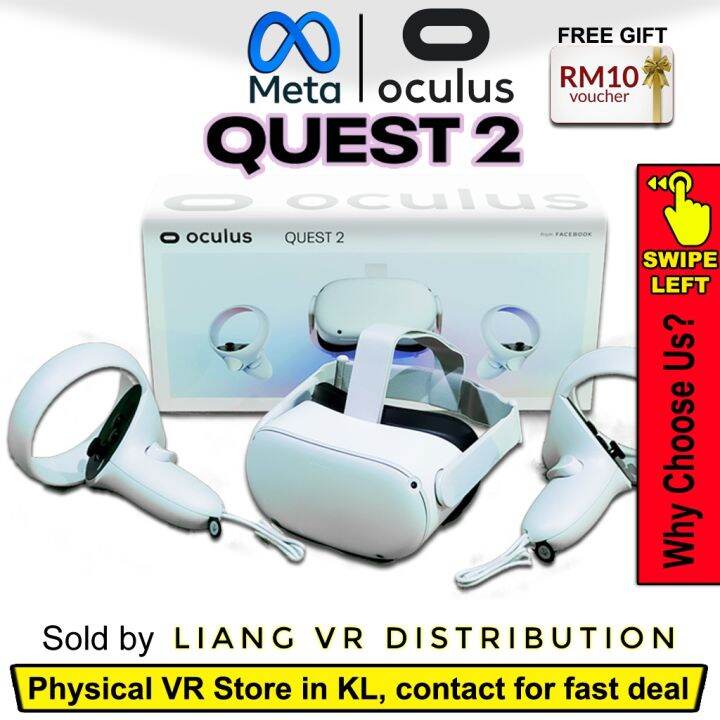 Meta Quest 2 Advanced All In One Virtual Reality Headset Original Set By Liang Vr Distribution