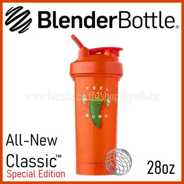 Blender Bottle Special Edition 28 oz. Shaker w/ Loop Top - Feel The Burn