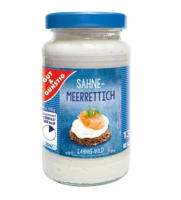 สินค้านำเข้า?GG Sahnemeerrettich Meerrettich im Glas ?135g