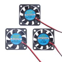 1Pcs 3d Printer Deel Fan 4010 2Pins 40Mm 40X40X10 Mm 4Cm Videokaart Dc Blower Part Black Plastic Fans 5V / 12V / 24V 4010 2P