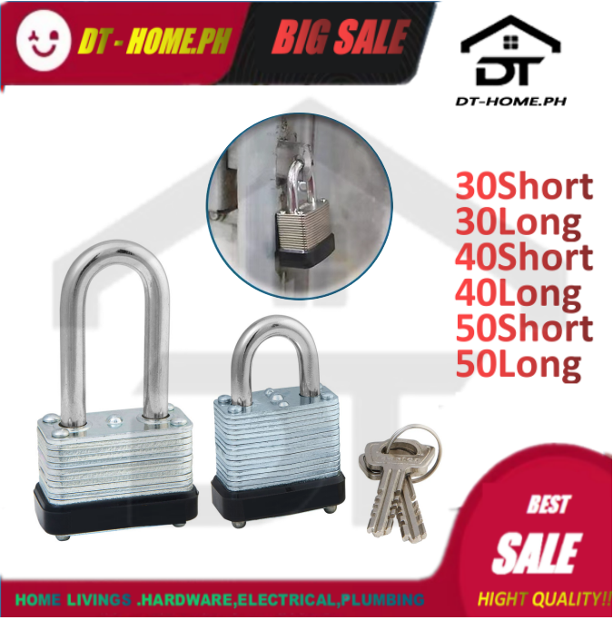 Good Quality Padlock Heavy Duty Laminated Padlock Multilayer Laminated