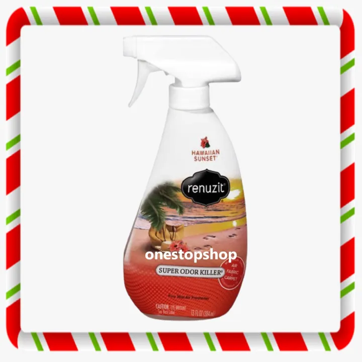 Renuzit Super Odor Killer Hawaiian Sunset Fine Mist Air Freshener 384mL