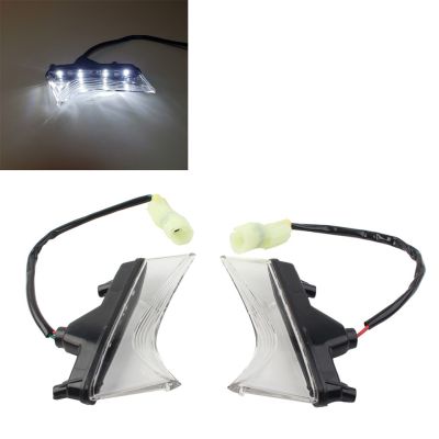 ไฟหน้ารถมอเตอร์ไซค์ LED ไฟหน้า Lampu Jalan กลางวัน1คู่สำหรับ KAWASAKI Z900 2020 2021 2022