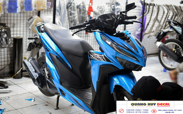 Giá xe Honda Vario 150 xanh nhám nhập khẩu Indonesia 2021