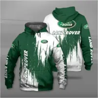 Land Rover Defender  Hoodie 3D Apparel Custom Name