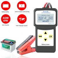 ZZOOI Multi-language version  MICRO-200 Automotivo Battery Digital CCA Battery Analyzer Vehicle Car Battery Tester 12V Diagnostic Tool