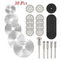 GJPJ-32/40/60pcs Diamond Cutting Discs Sanding Grinding Wheel Circular Saw Blade Woodworking For Dremel Accesorios Drill Rotary Tool